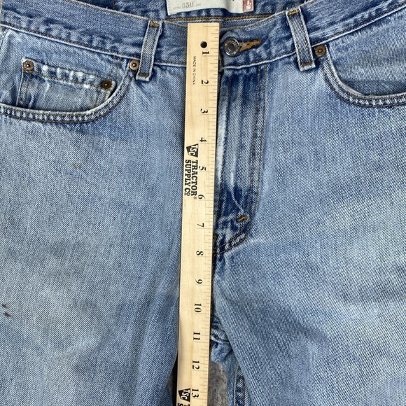 Levi’s vintage 550 relaxed fit thrashed 33x32 baggy grunge tapered leg - Picture 11 of 16